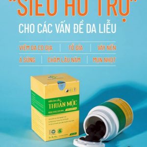 VIÊN DA LIỄU THUẦN MỘC - LOẠI BỎ VIÊM DA, NẤM NGỨA,...